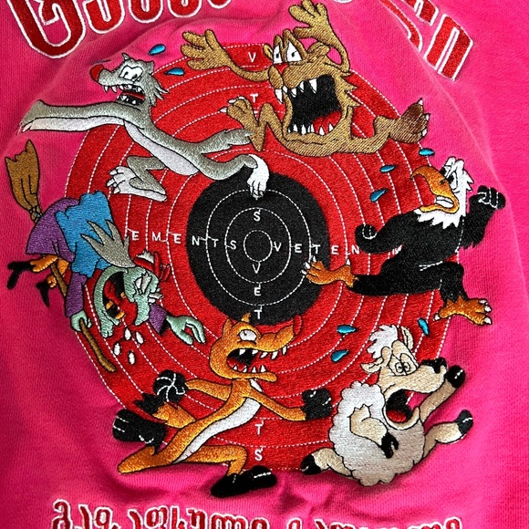 Vetements Pour Femme Tricots X Ete2019 Hoodie Pink Cartoons Sz L Demna Gvasalia - Picture 4 of 14